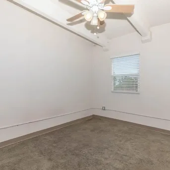 Julian Square Apartments carpeted bedroom alternate view