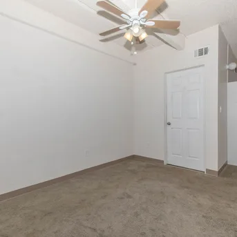 Julian Square Apartments bedroom with closet door